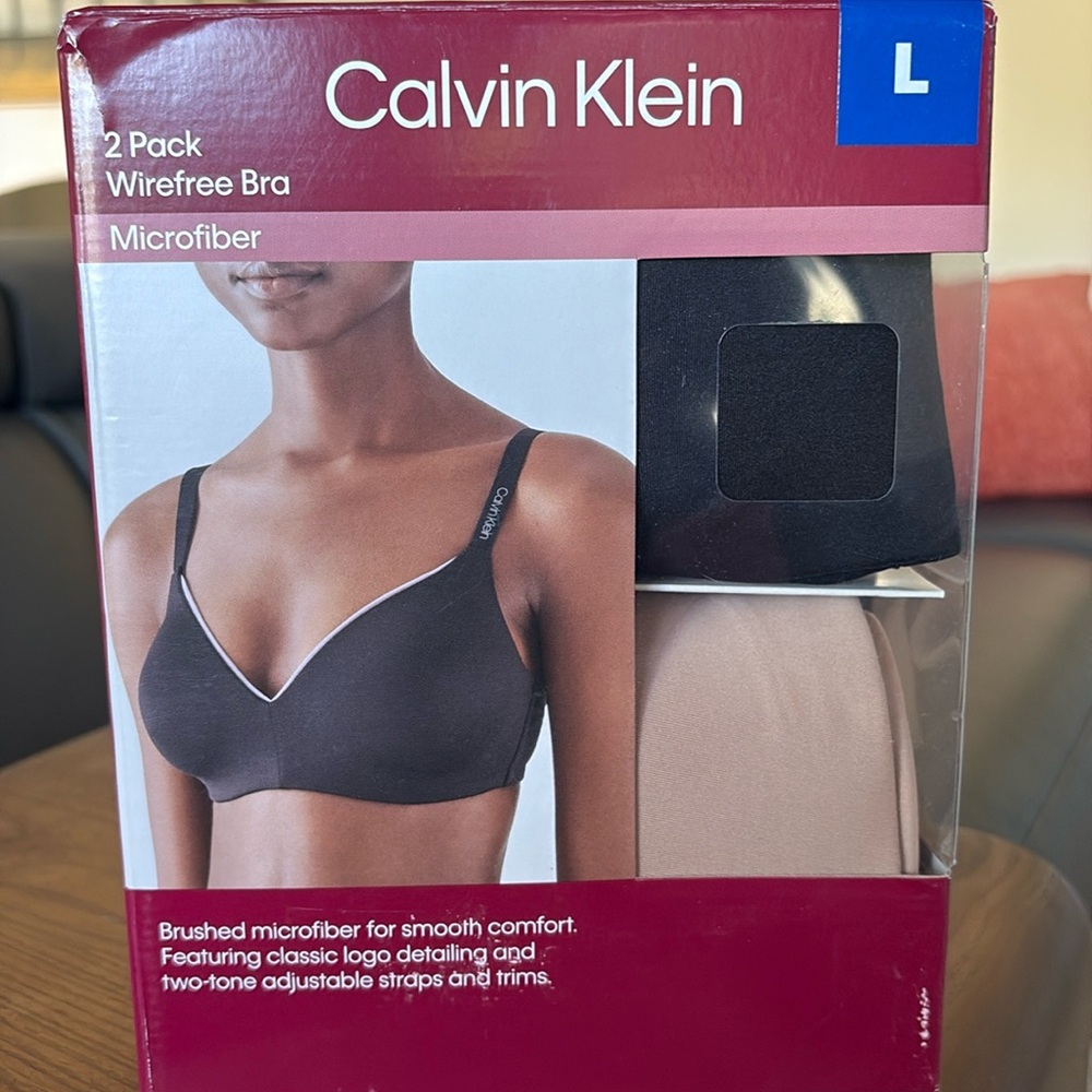 Calvin Klein 2 Pack Microfiber Bras